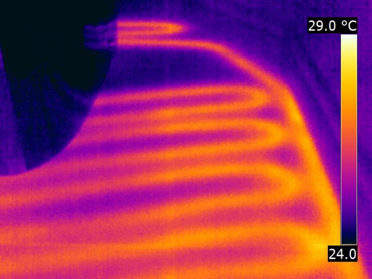 Plancher radiant en infrarouge
